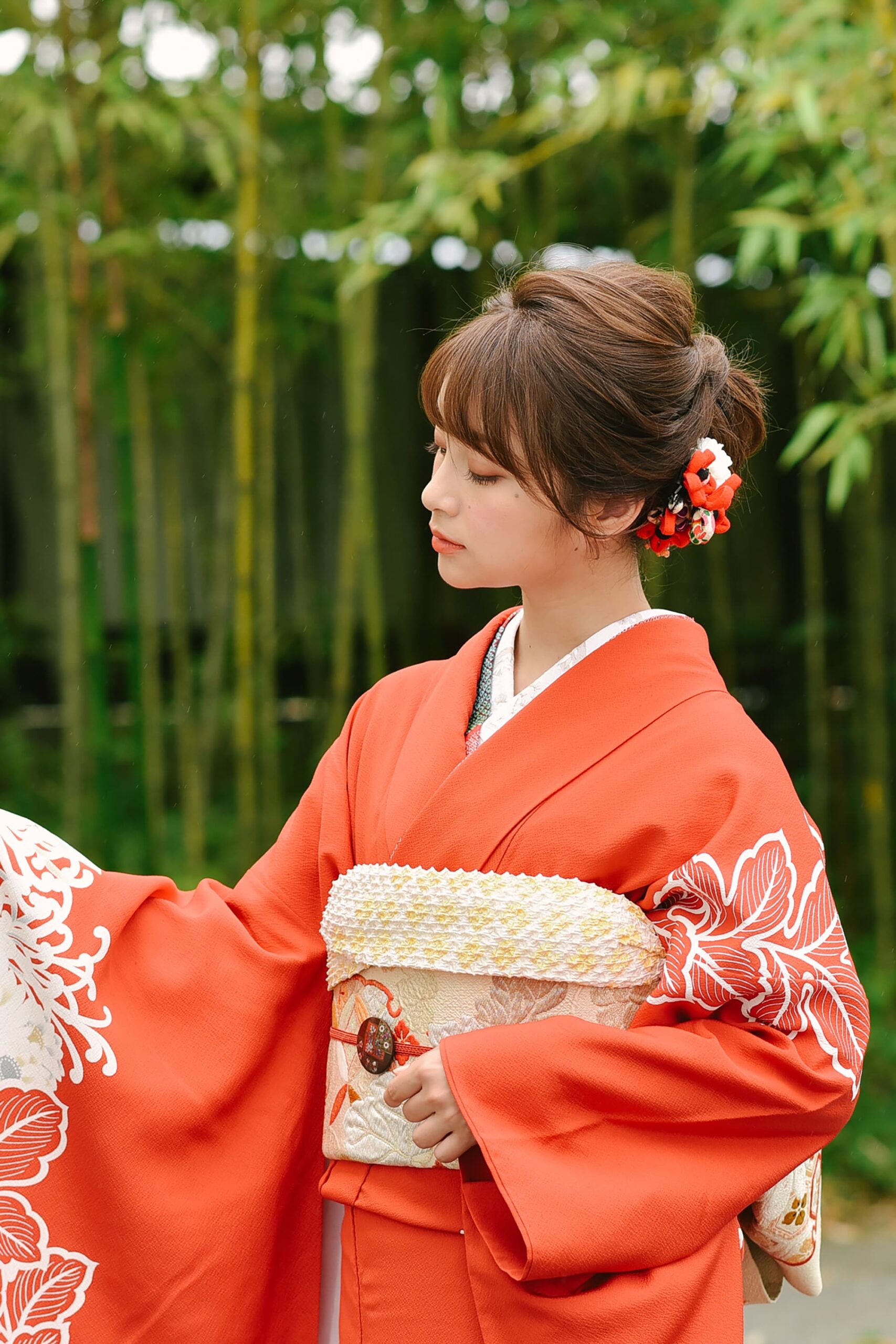 振袖 完全フルセット 24点 成人式 結婚式 前撮り 緑 総絞り 美品
