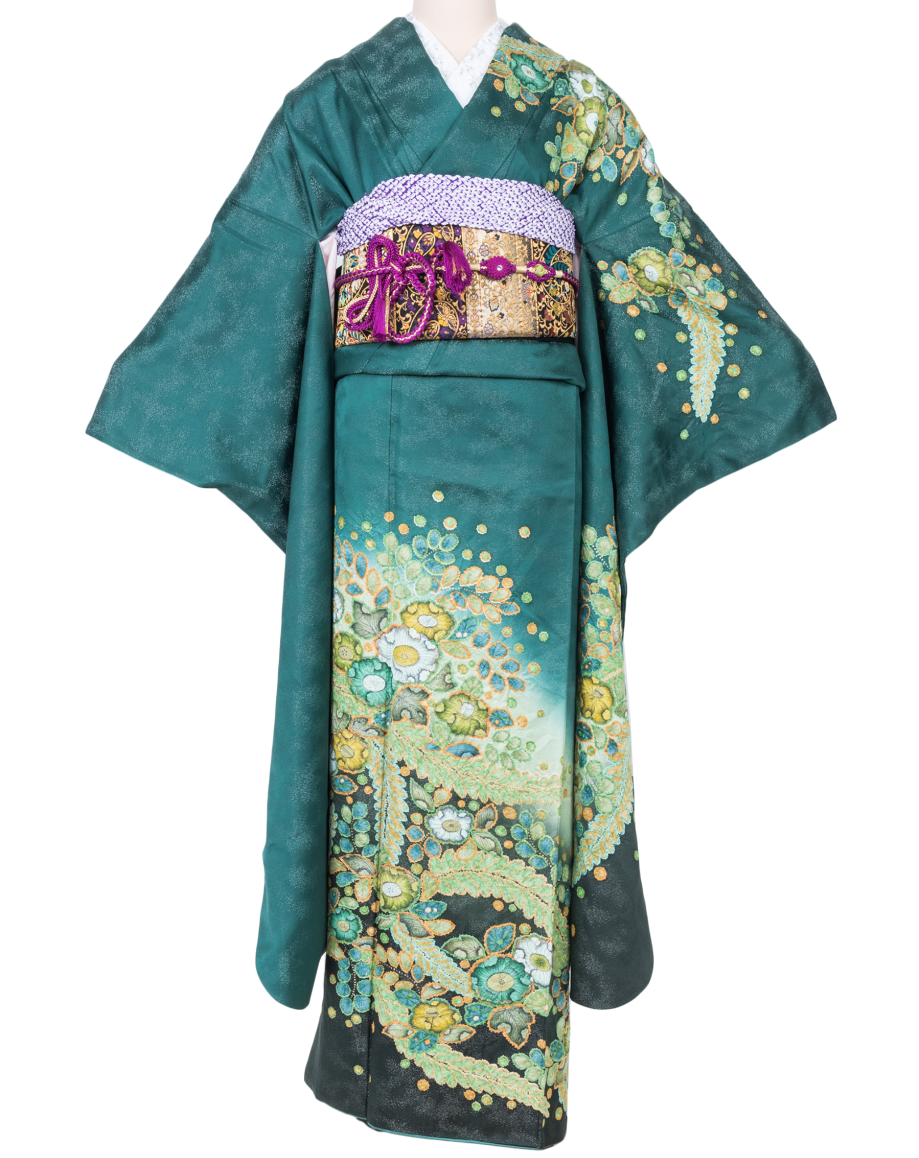 プロが教える】成人式に最適な緑色の振袖レンタル完全ガイド | ゆめや