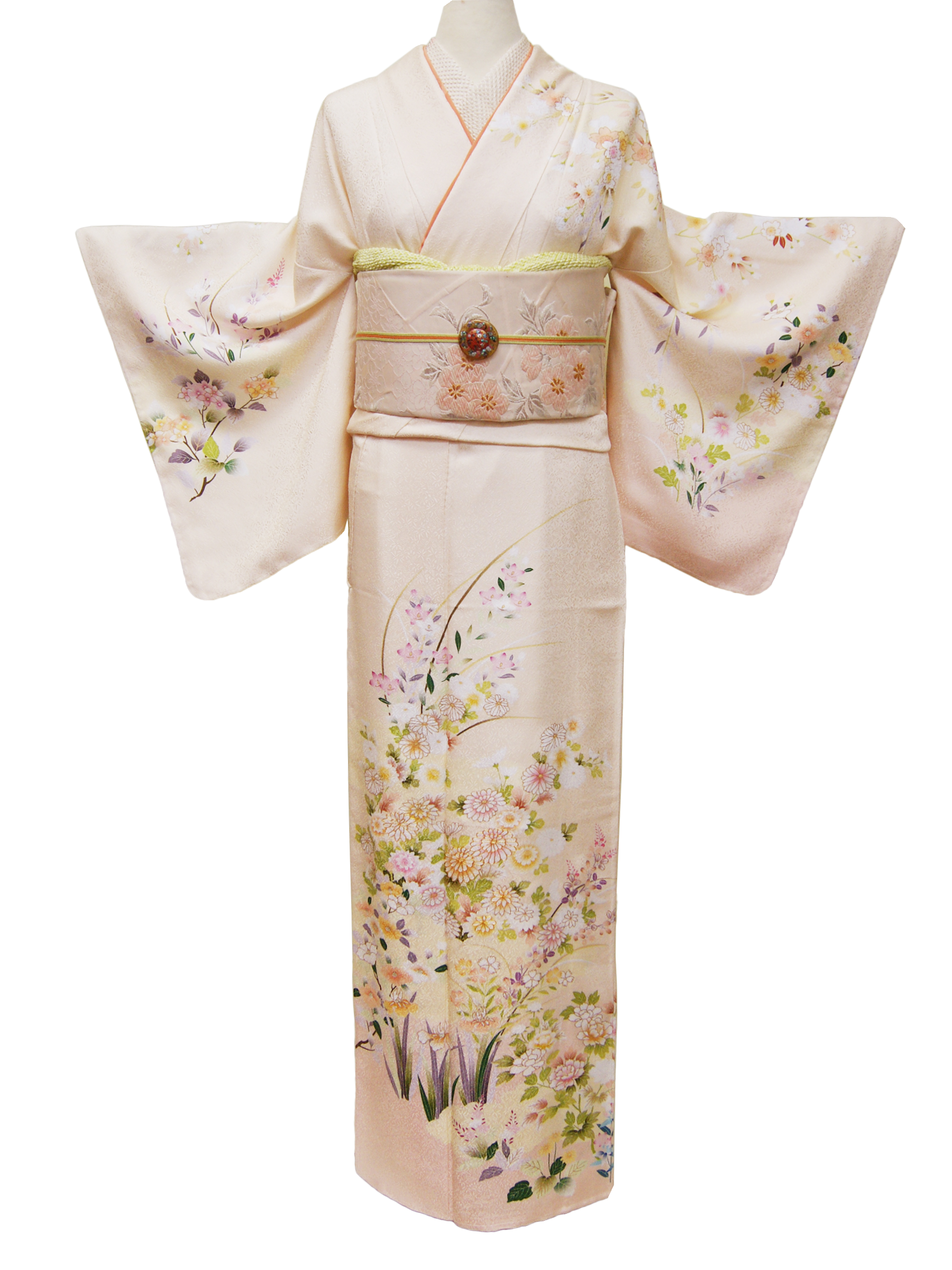 新品未使用　訪問着と袋帯セット　お買得　秋の茶会　会食　パーティー ho-mi088.jpg