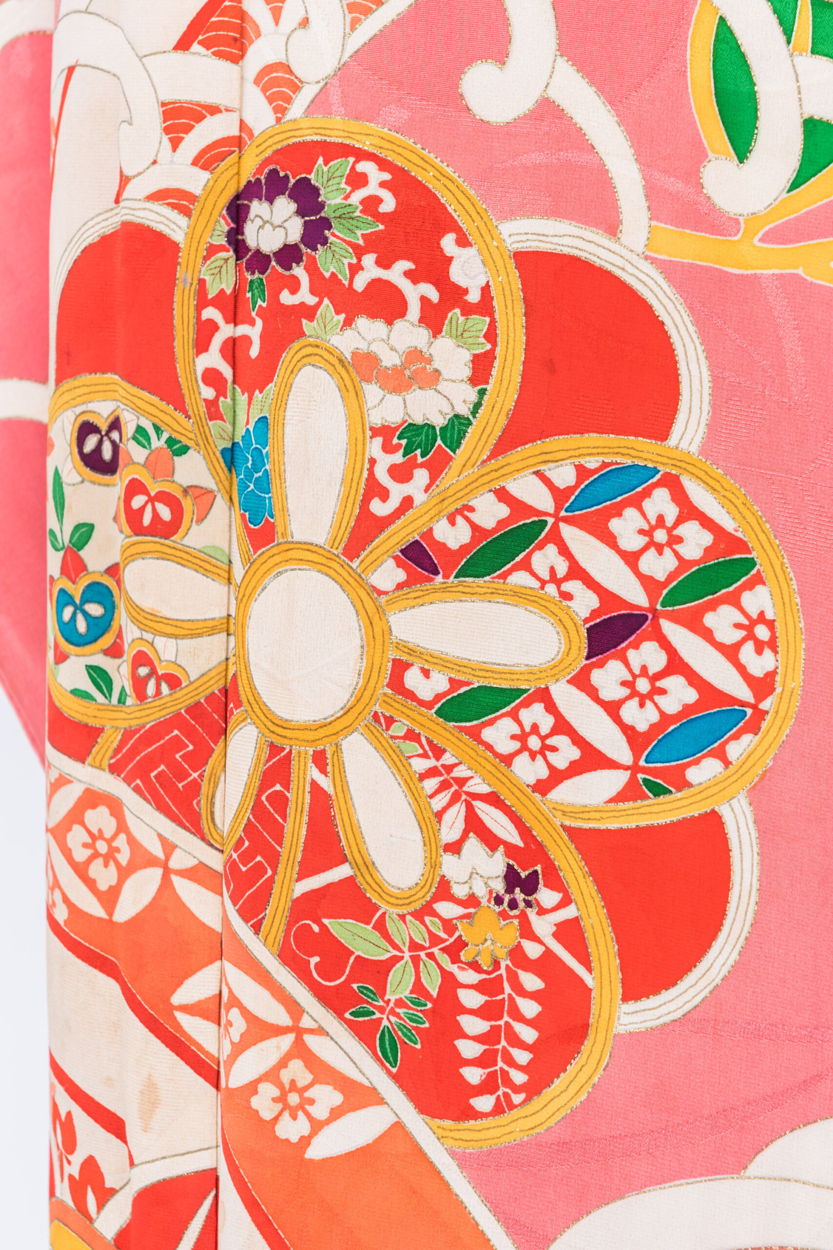 正絹 着物 訪問着 手描き 高級 和装 袷 （初代 久保田一竹